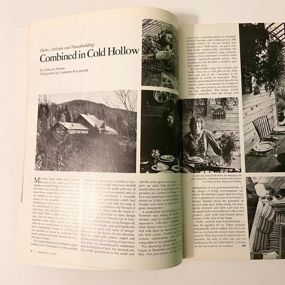 Vintage 1980 Vermont Life Magazine Spring Farming  Booklet Souvenir - Picture 13 of 16